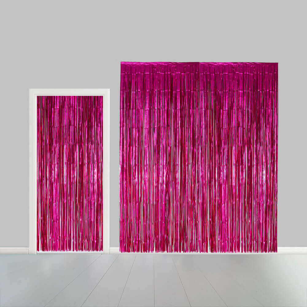 Draperi | 100 x 240 cm | Mörkrosa