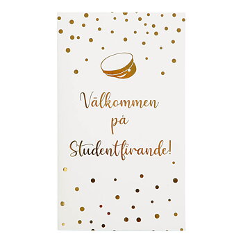 Inbjudningskort - Student