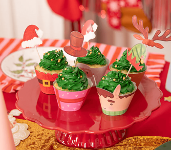 Cupcake wrapper & Picks - Jul -1