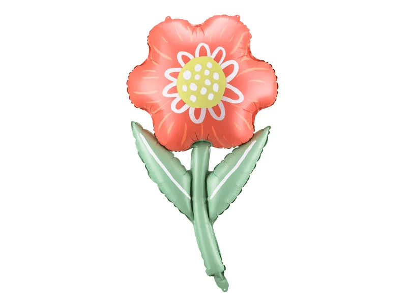 Folieballong - Somrig blomma