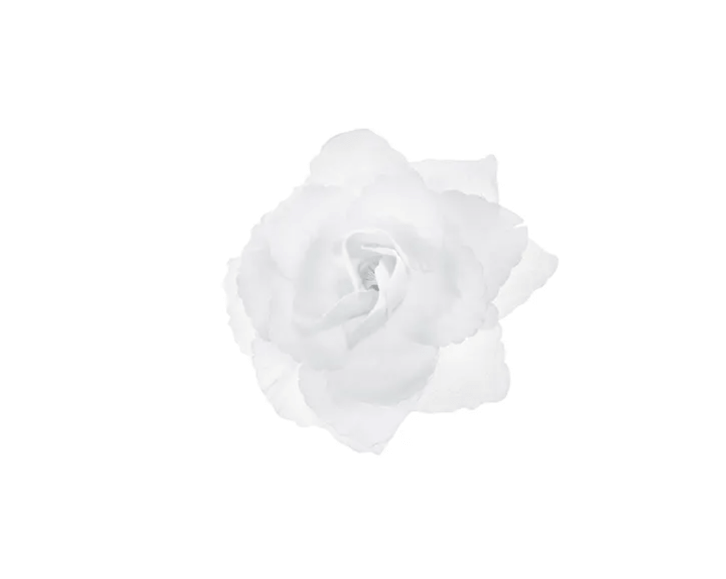 Självhäftande rosetter - Vita 24-pack - Bröllop