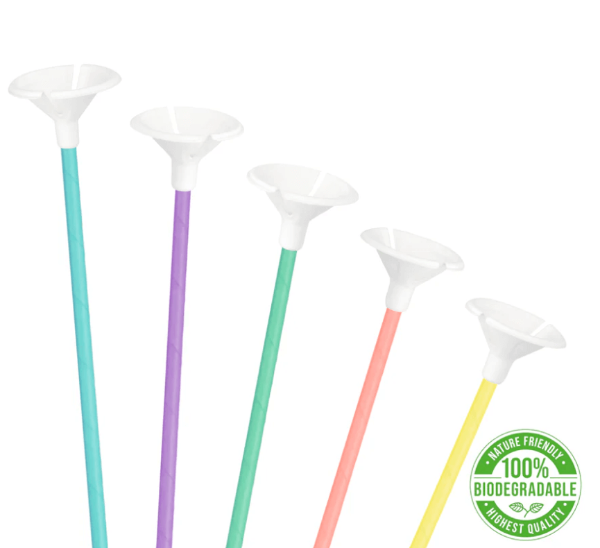 Ballongpinnar - Pastell Mix (10-pack)