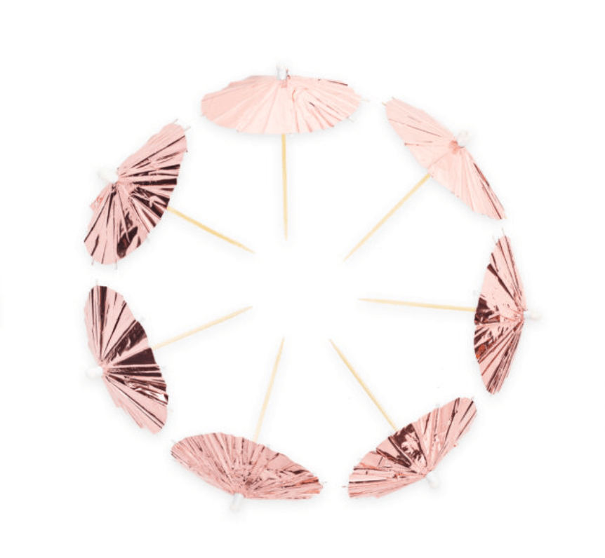 Tandpetare Parasoll - Rosé