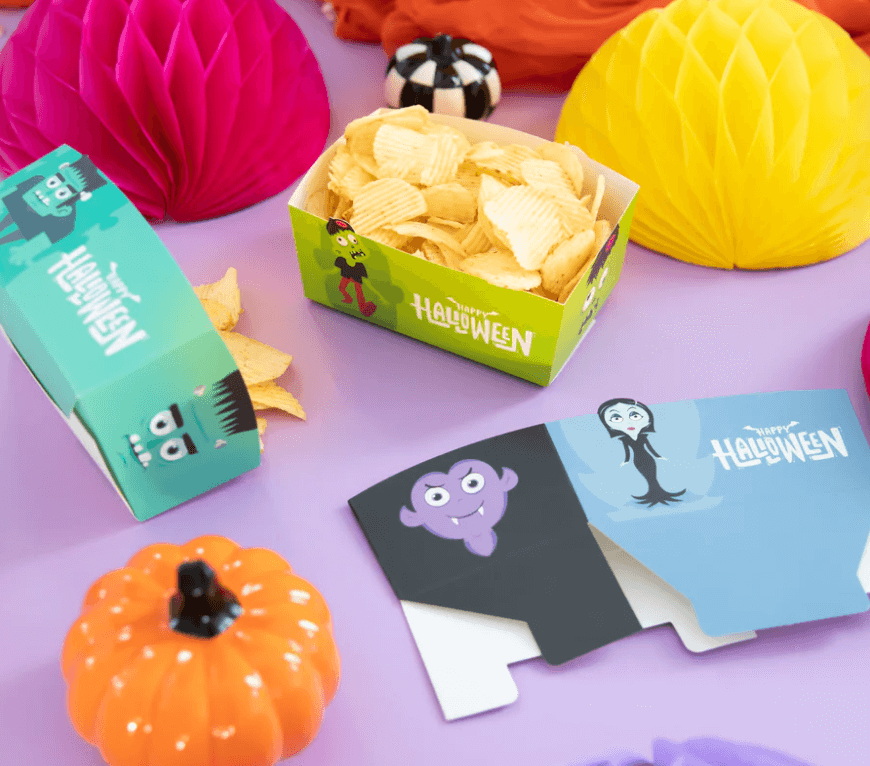 Snacksboxar - Monster -  Halloween -1