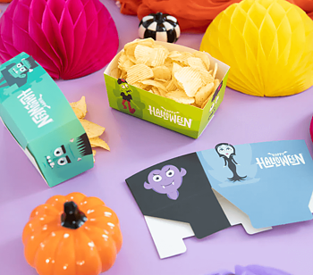 Snacksboxar - Monster -  Halloween -1