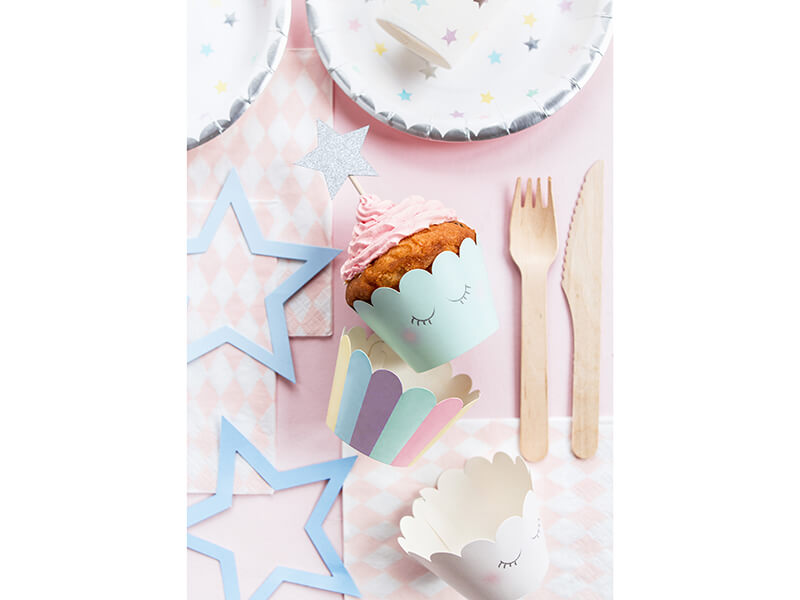 Cupcake wrapper | 6-pack | Enhörning - 2