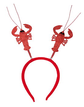 Diadem - 2 st kräftor