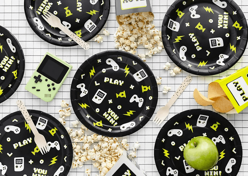 Papperstallrikar- Gamepads -1