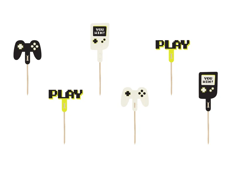 Cake picks - Gaming 