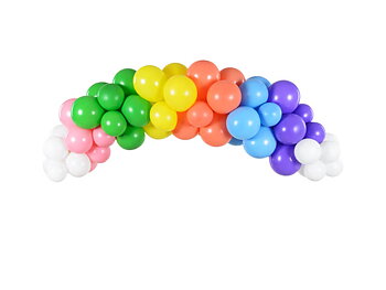 Ballongbåge - Regnbåge (2 meter)