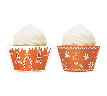 Cupcake wrapper - Pepparkaka