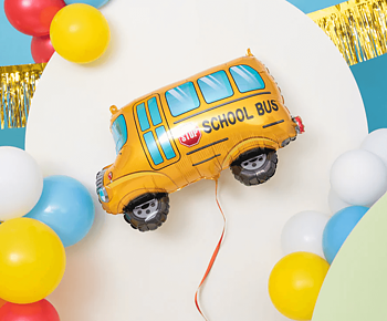 Folieballong - Skolbuss -1