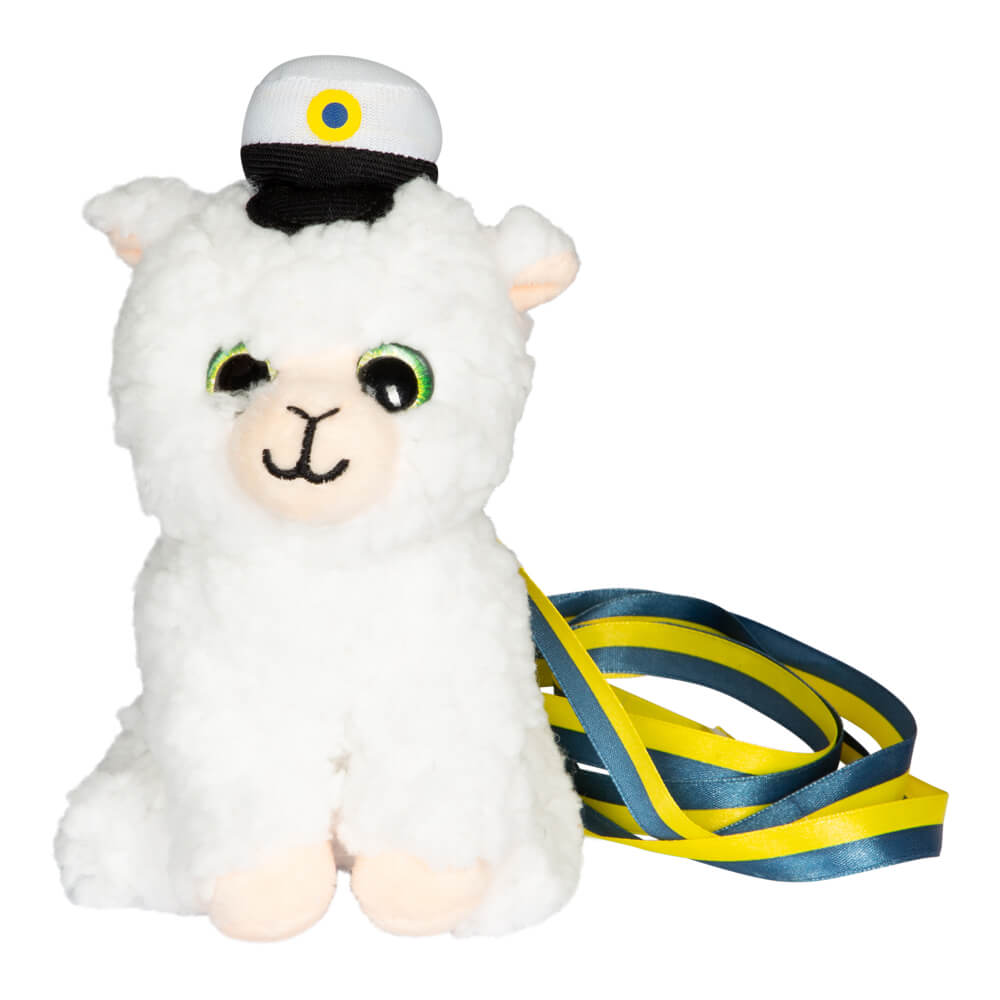 Student-halsband - Lamm med studentmössa