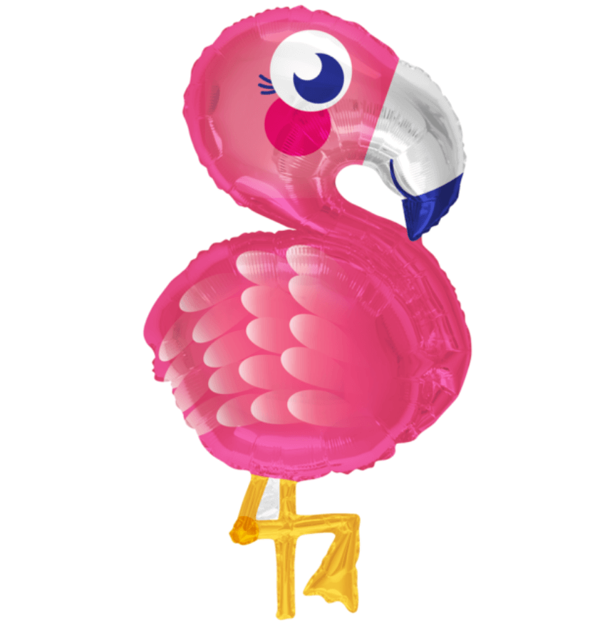 Folieballong - Flamingo