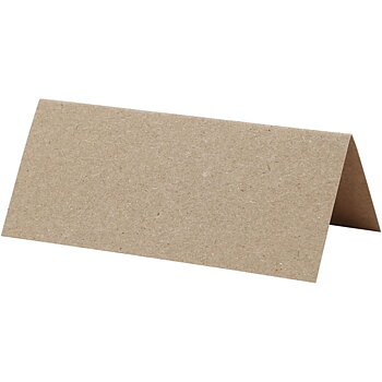 Placeringskort | 20-pack | Kraft