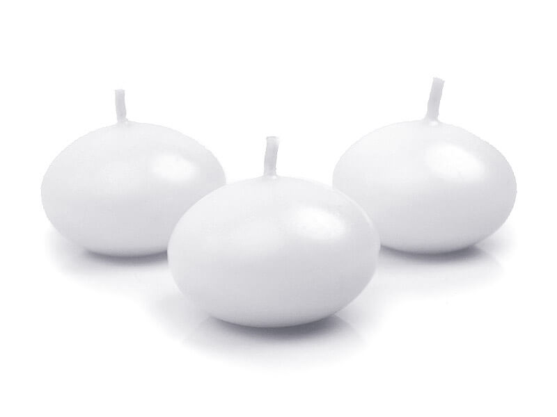 Flytande ljus 10-pack - Vit