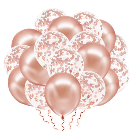 Ballongbukett | 20-pack | Rosé