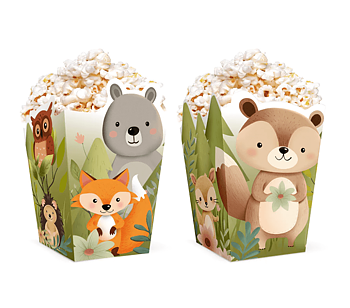 Popcornboxar - Skogsvänner  -1