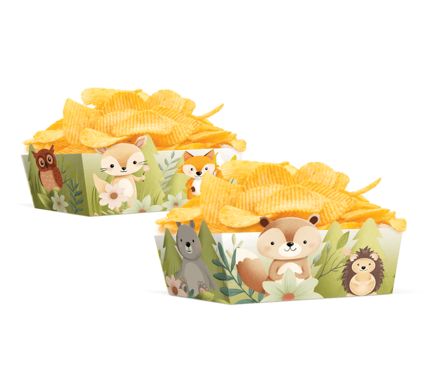 Snacksboxar - Skogsvänner  -1
