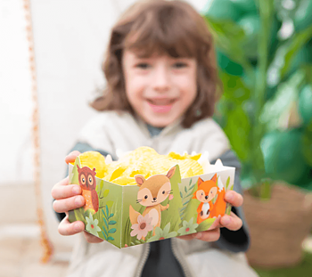 Snacksboxar - Skogsvänner 