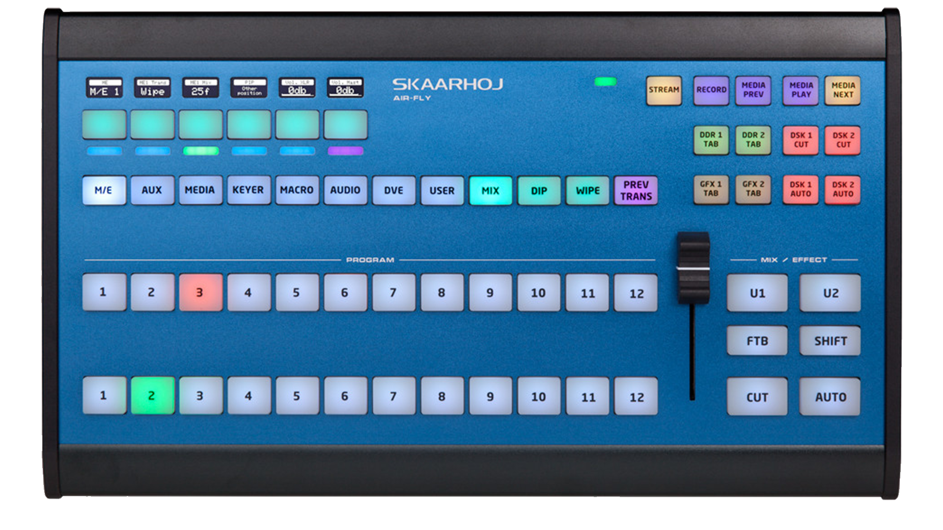 Skaarhoj Air Fly for TriCaster w/Blue Pill Inside