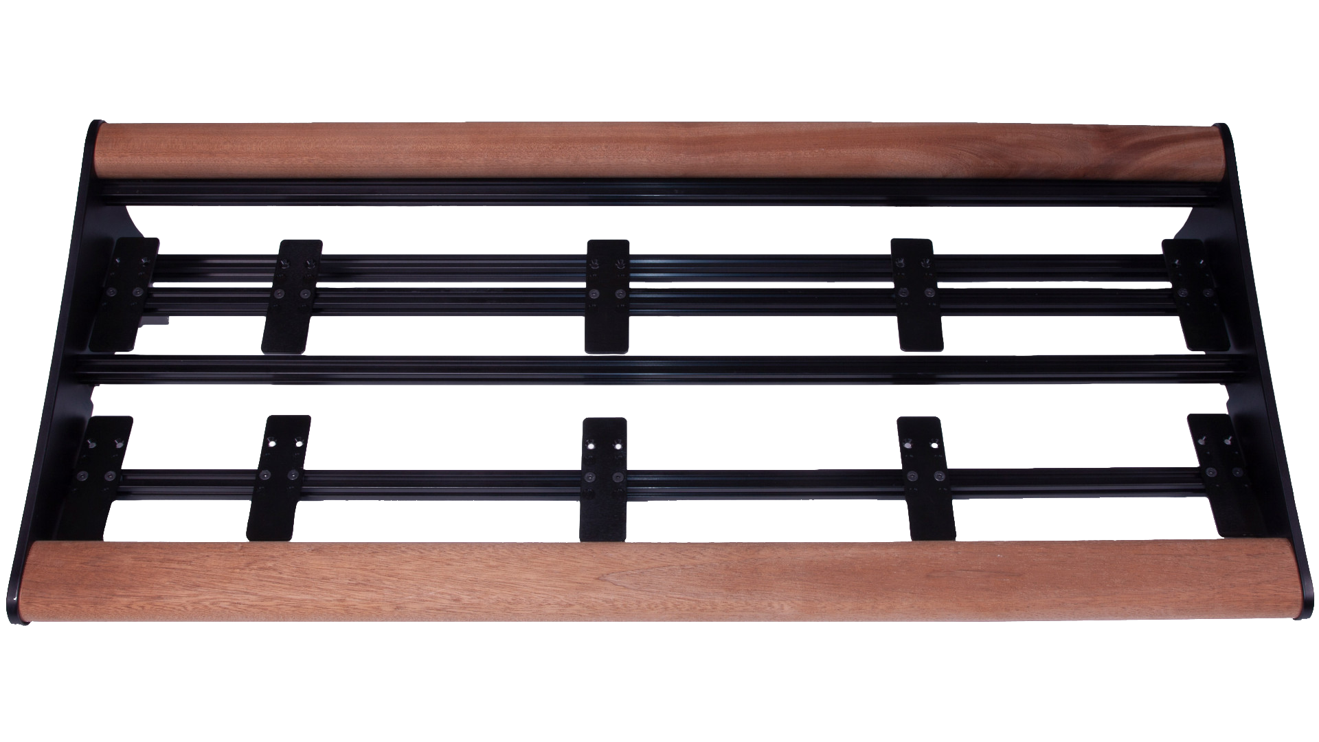 Skaarhoj High end wood frame for 2 M/E configuration