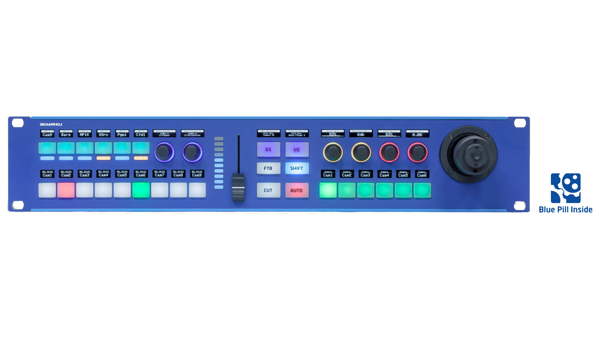 Skaarhoj Rack Fusion Live w/Blue Pill Inside