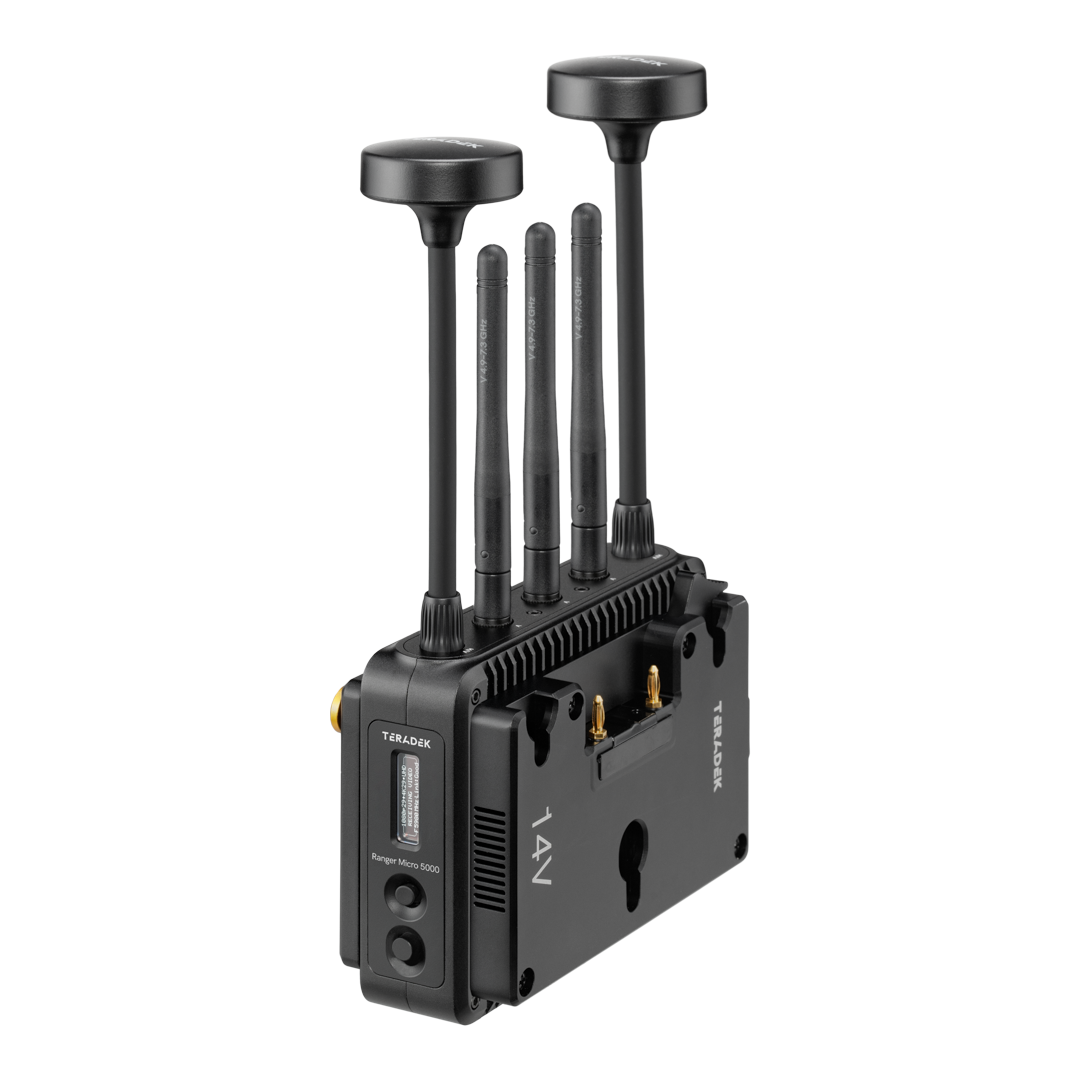 Teradek Ranger Micro 5000 3G-SDI/HDMI - Wireless RX Gold-Mou - 6