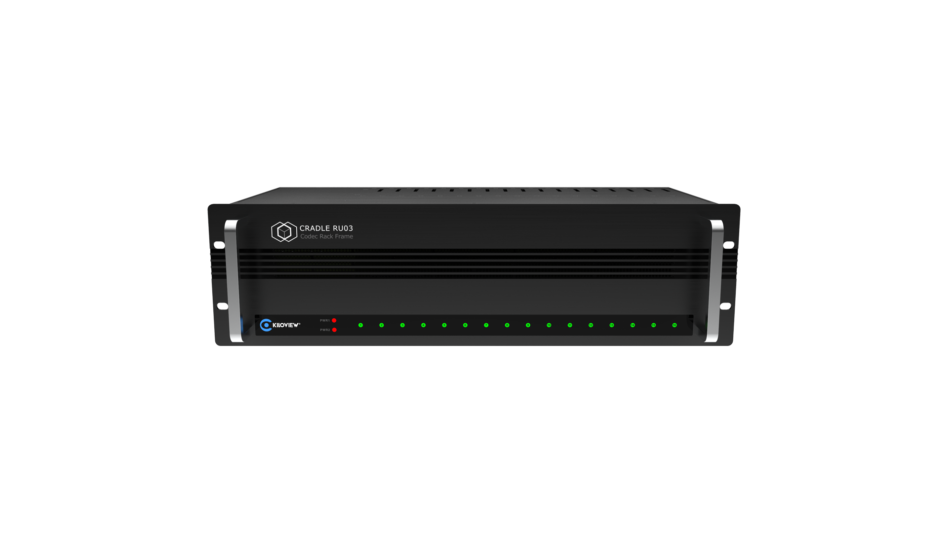 Kiloview RU03 3U-16Ch Red Power rack