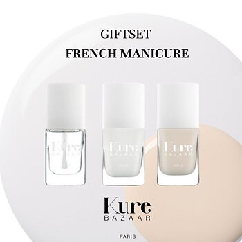 Kure Bazaar Giftset French Manicure 3x10ml