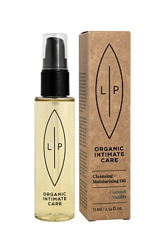 Lip Intimate Care Cleansing + Moisturising Oil, Coconut & Vanilla