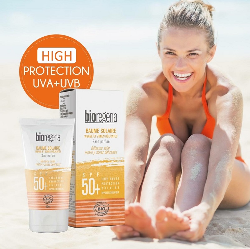 Bioregena Sunscreen balm SPF50+ Face 40ml - Solkräm för ansiktet - 6