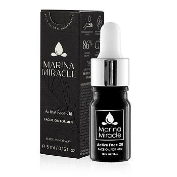 Marina Miracle Active Face Oil 5ml - Ansiktsolja för män