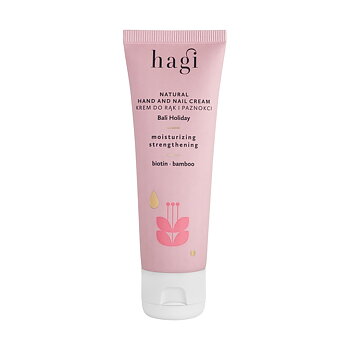 Hagi Natural Hand And Nail Cream Bali Holiday ? Handkräm 50 ml