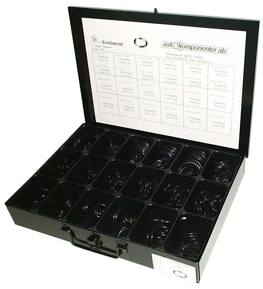 O-Ringar (Tum) 1,78, 2,62  och 3,53 mm
