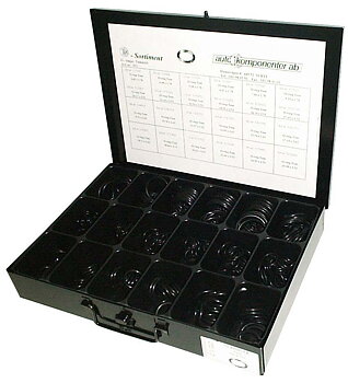 O-Ringar (Tum) 1,78, 2,62  och 3,53 mm