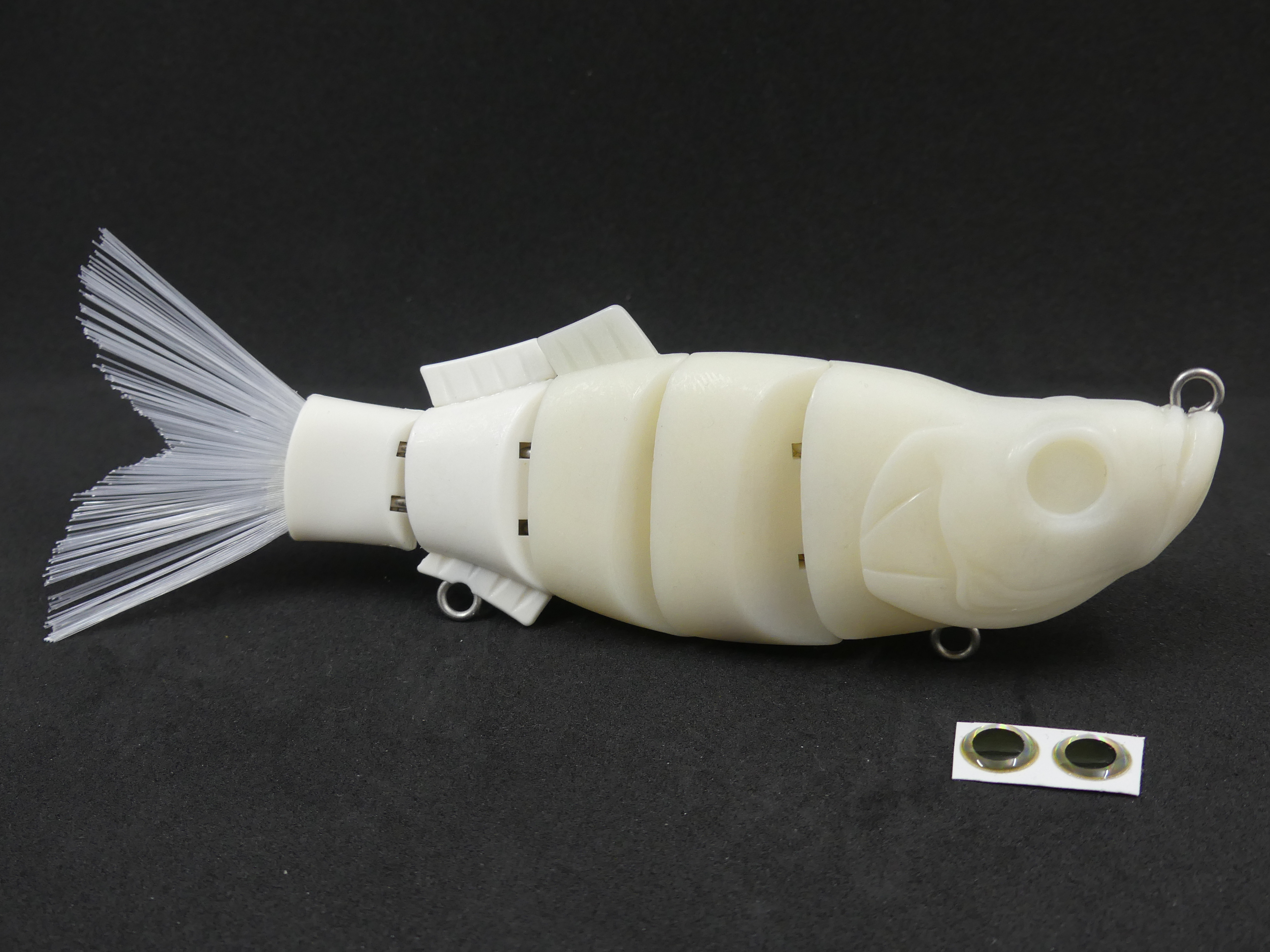 Bullnose swimbait 16,5 cm - 50 gram inkl ögon - 4