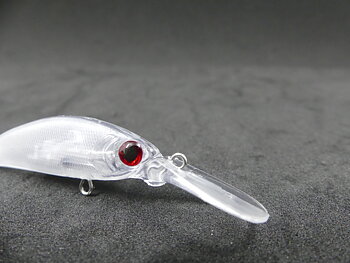 Wobbler Deep Diver 7 cm - 6 gram inkl ögon
