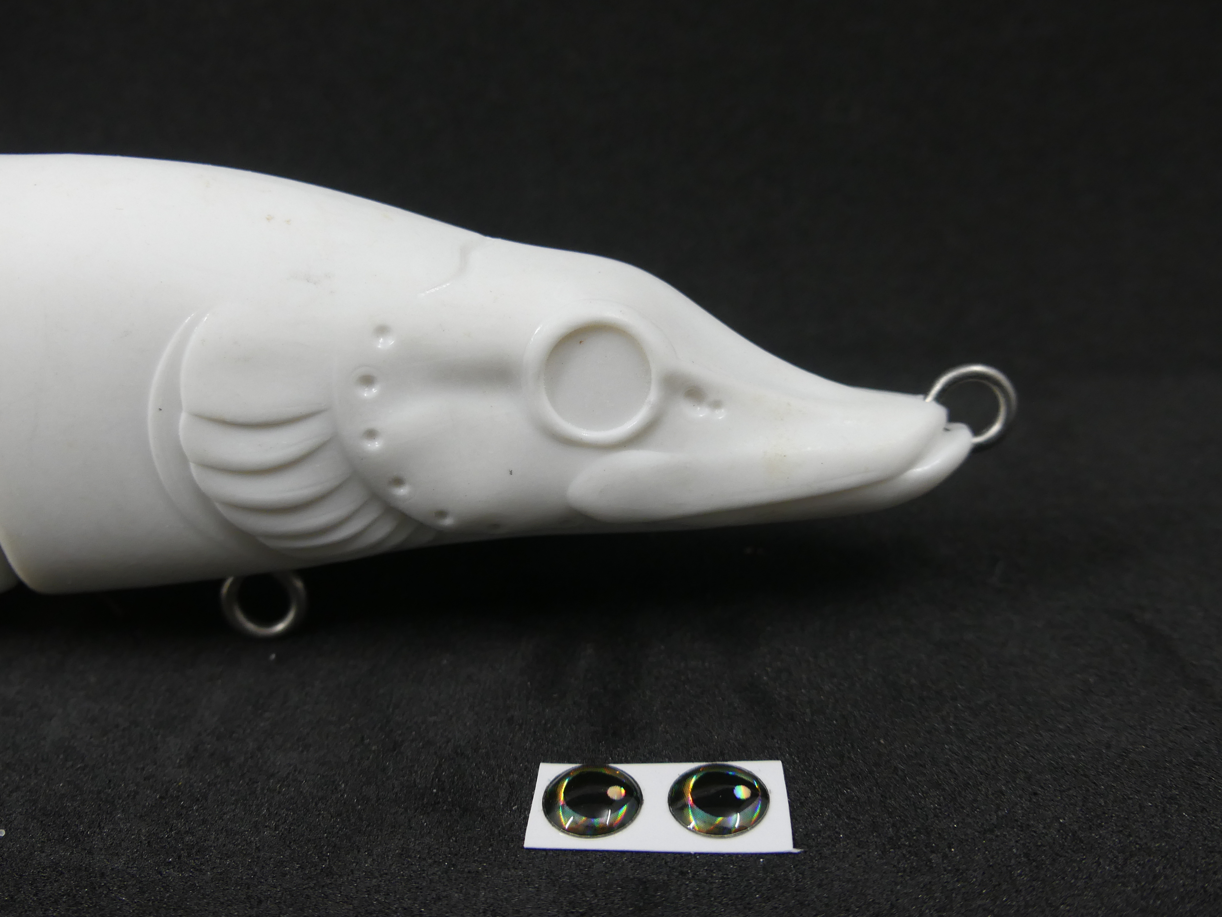 Gädda swimbait 20 cm - 66 gram inkl ögon - 5