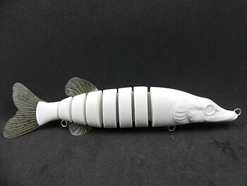 Snoek swimbait 20 cm - 66 gram incl ogen