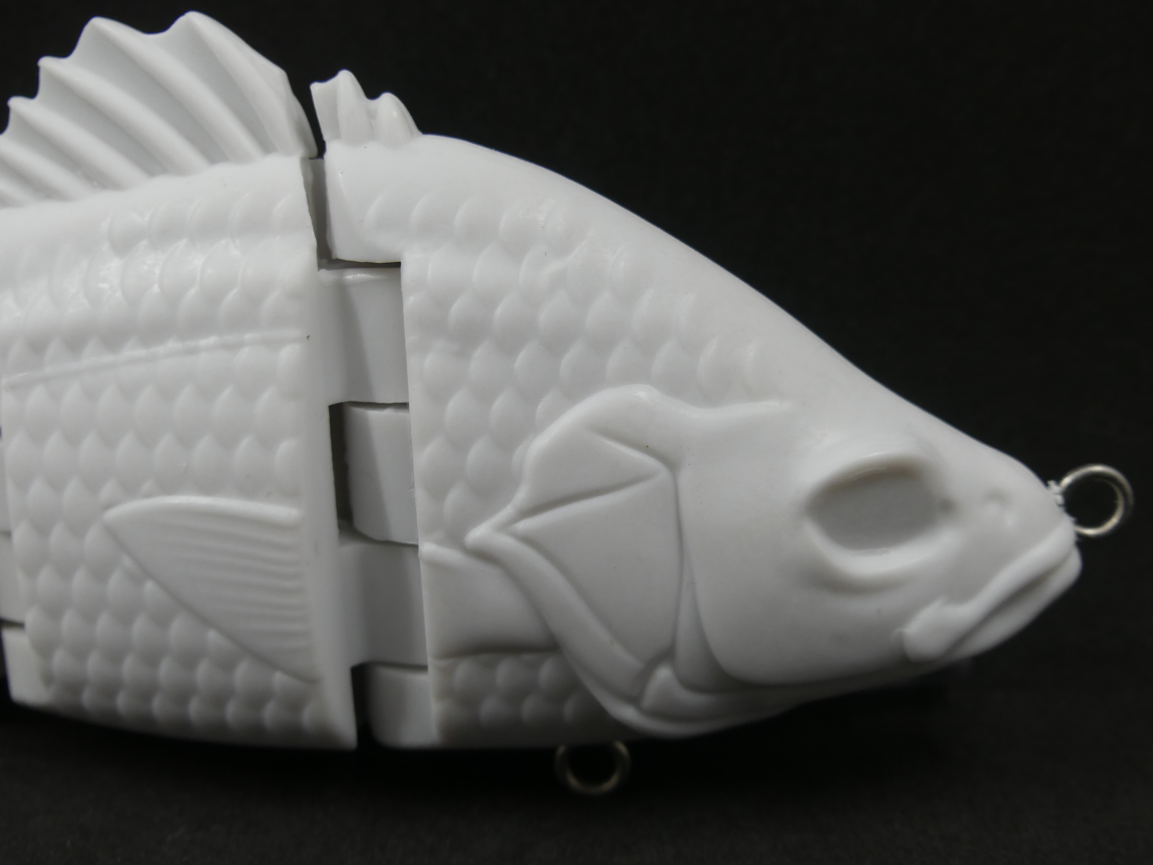 Abborre swimbait 18 cm - 84 gram inkl ögon - 3