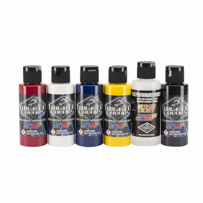 Wicked Detail - sampler set - 6 x 60 ml