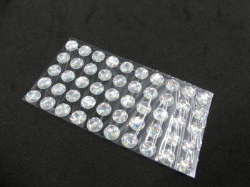 Shiny clear pearl 50 pc - 5 or 6 mm