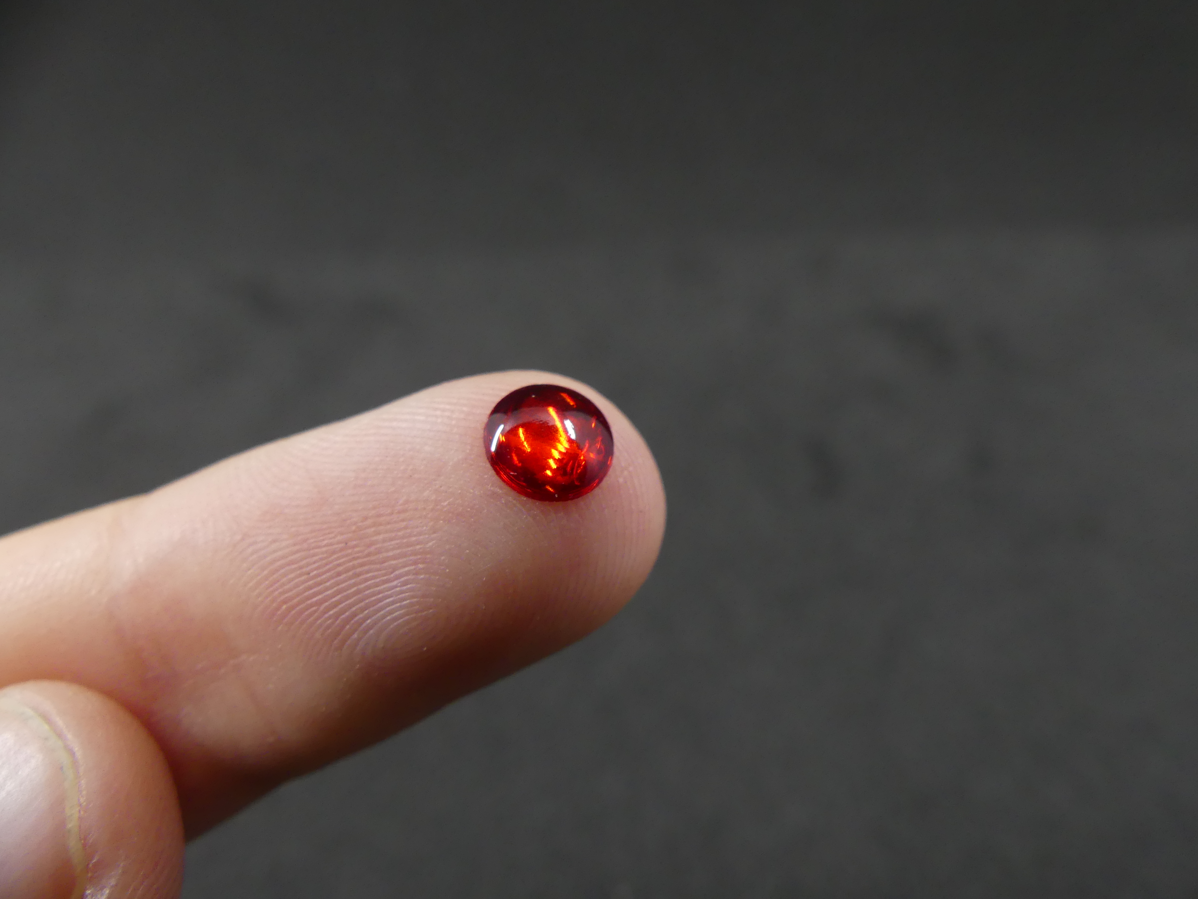 Shiny Ogen rood 50 st - 5 of 6 mm - 3