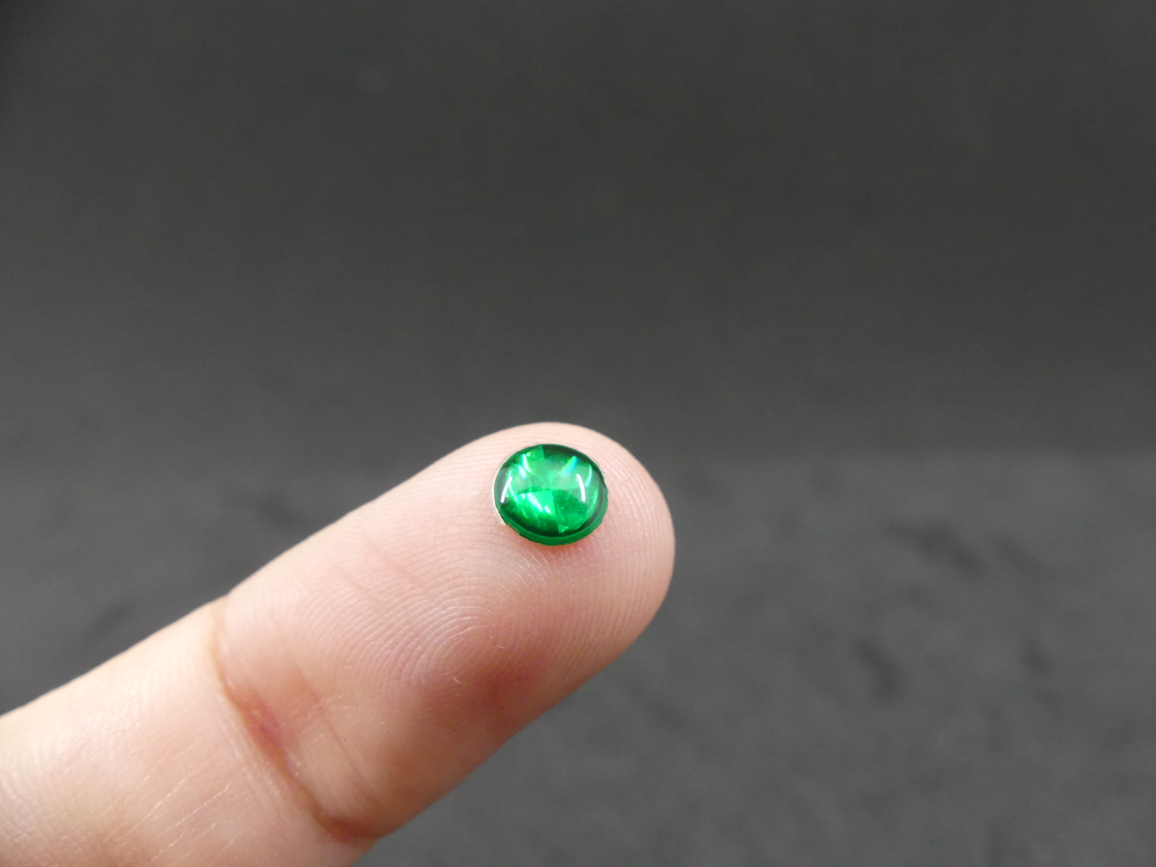 Shiny Ogen groen 50 st - 5 of 6 mm - 3