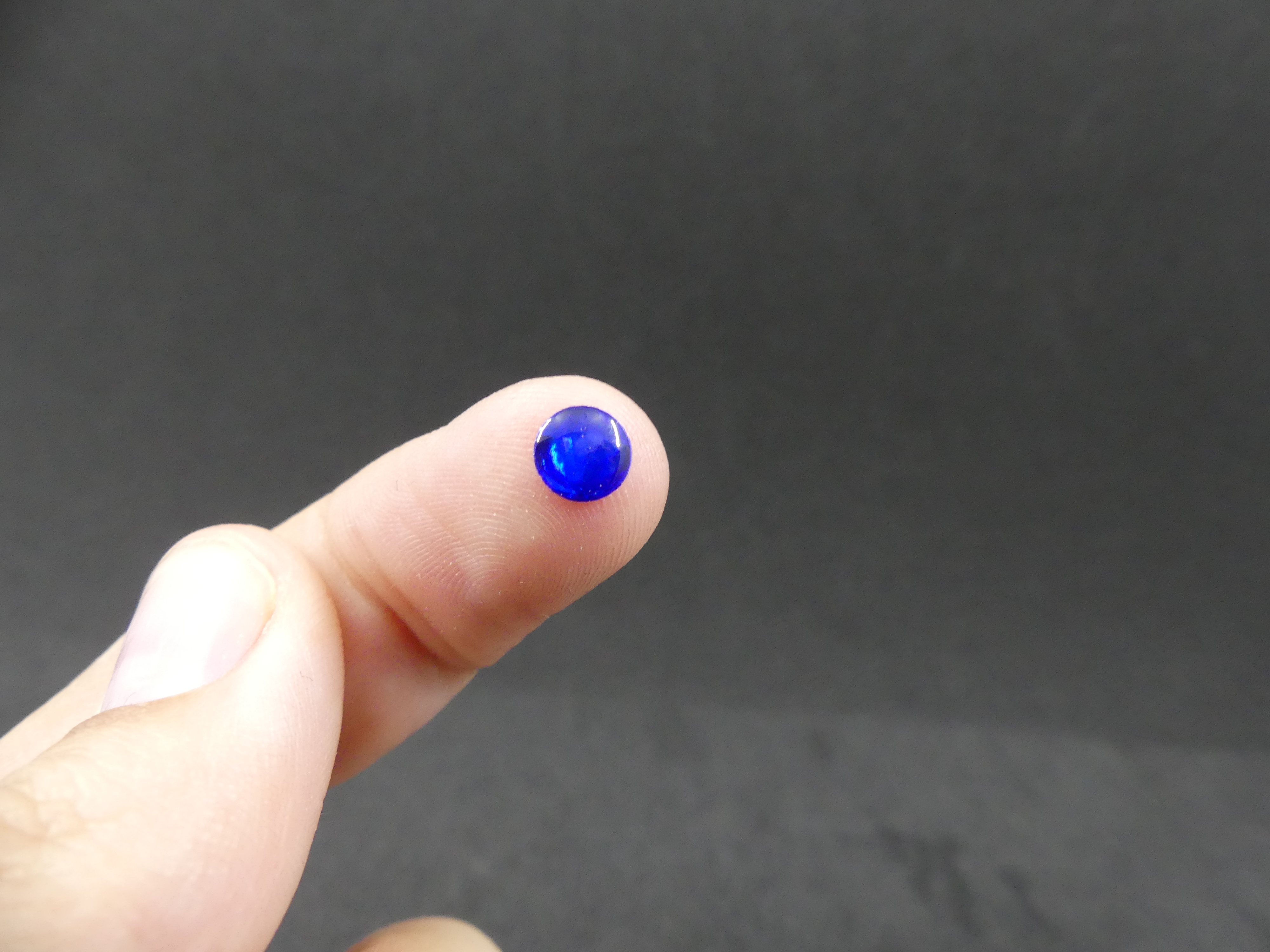 Shiny Ogen blauw 50 st - 5 of 6 mm