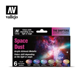 Colourshifting färg: Space Dust - 6 Colours - 17 ml