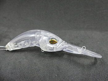Bug wobbler 10 cm - 13 grams inkl ögon