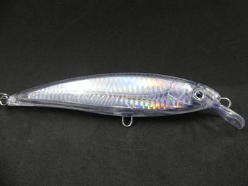 Holografisk wobbler gädda 15 cm - 37 grams inkl ög
