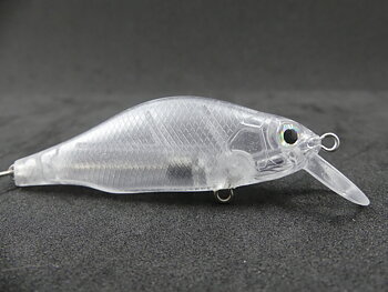 Wobbler abborre imitation 8 cm - 7 gram inkl ögon